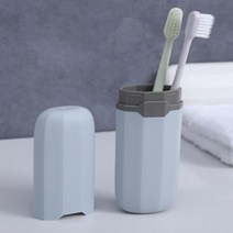 심플 휴대용 칫솔 케이스 검정