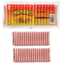[옐로가든] 사조오양 캔터키후랑크 소세지 1kg, 후랑크소세지 1kg*1개