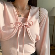 바보사랑 겟잇미 포너비 데일리 크롭 나시 가디건 SET .겟잇미