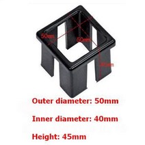헬스기구부속품피트니스 장비 액세서리 PE 중공 플라스틱 슬리브 금속 파이프 슬라이딩 절연 부싱 라이너, 05 50 40 45