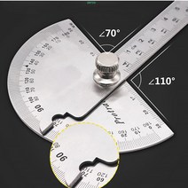 목공 건축 앵글 공예 90mm 180도 각도기 분도기 15cm