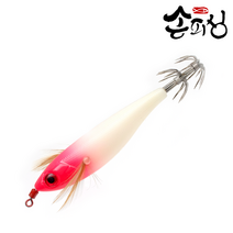 손피싱 시크릿 야광 에기/왕눈이 문어 갑오징어 쭈꾸미 채비, SEC 알헤드 핫핑크