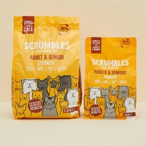 고양이 사료 스크럼블즈 캣 치킨 어덜트&시니어 750g/2.5kg, 2.5kg