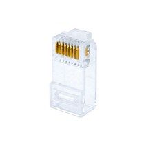 엠비에프 고급 패킹 CAT.6 랜 케이블 모듈러 플러그 커넥터 10개입 MBF-6RJ45-A