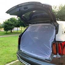 캠핑용 SUV차량 트렁크 차박 모기장, 행복한 본상품선택