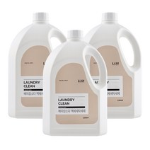 리릿 베이킹소다 액체 세탁세제, 2.5L, 3개