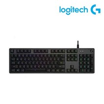 로지텍코리아 로지텍G G512 GX CARBON RGB 기계식 게이밍키보드 Romer-G Tactile 기계식키보드, 블랙, 로지텍 G512 텍타일축, 일반형