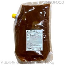 실속 돈까스소스 2kg 업소용 대용량 하주푸드, 돈까스소스2kg