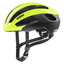 uvex(우벡스) 자전거 헬멧 로드 자전거용 JCF 공인 독일제 rise cc 네온 옐로우블랙 매트 56-59 cm, 네온옐로우/블랙매트