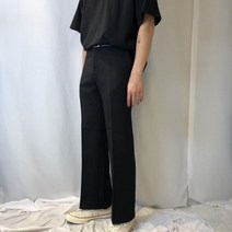 세미와이드슬랙스 남자 부츠컷 여름 슬랙스