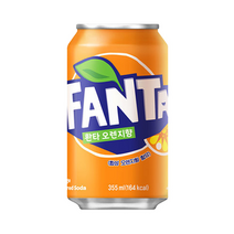 환타 오렌지 355ml, 5개