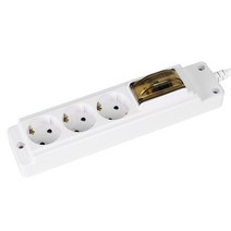 현대일렉트릭 4000W 20A차단기장착 고용량 멀티탭 2구 3구 1.5M 3M 5M 10M 멀티콘센트 에어컨 건조기 사은품 안전카바증정, 고용량 배선 3구1.5M, 1개