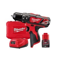 밀워키 M12 FUEL 해머드릴 드라이버 BPD201C 배터리1개 세트, M12 BPD-201C(베어툴+배터리1개)