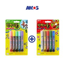 아모스 반짝이풀 빤짝이풀, 2개입(컨펜티1+NEW메탈릭2)