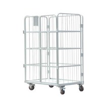 접이식 롤테이너 물류창고 바스켓 짐수레 망카 카트, 1100x800x1700