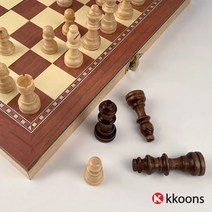 원목 체스판, 2-1. 원목 접이식체스 자석형-중형