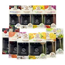 불스원 그라스 디퓨저 45ml 105ml 차량용 방향제 차향수, 블랙베리|체리_105ml