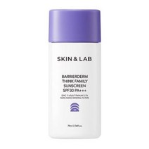스킨앤랩 베리어덤 띵크 패밀리 선스크린, 7개, 70ml