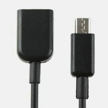 USB 케이블 마이크로 B(F) to B(M) 변환 케이블 1M 연장젠더-2802EA, 본상품선택