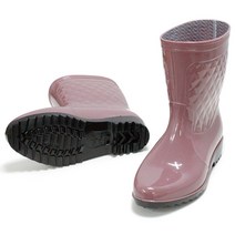 그레미 617(반장화) 여성 패션 위생 미들 장화 작업화 레인부츠