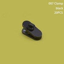 신제품 헤드폰 이어폰 케이블 와이어 코드 클립 20 개 닙 클램프 정리 홀더 회전식 미니 휴대용 이어폰, 03 A3