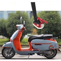 빅토리아 니키 Sixties300i / 125 튜닝 파츠 사이드 스탠드 클립 커버, 레드