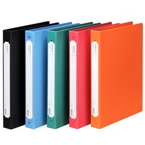 문화/O링바인더 3공A4/B342-7, 적색