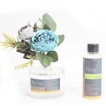 아도라하우스 레이나퍼퓸 장미와동백 투명 플라워디퓨저 150mlx2, 라벤다 라벤다