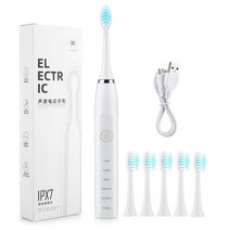 워터픽구강세정기 LED 전기 음파 스케일러 칫솔 세트 얼룩 치과 결석 제거기 치아 클리, [03] Type 3