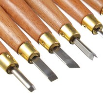 끌 목공 공구 6개/대 나무 조각 도구 필링 목각 치즐 목공 커터 손 딱따구리 DIY 핫 세트, 한개옵션0