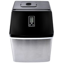 카페제빙기 가정용 소형 자동 제빙기 대용량 25kg 24h 상업용 밀크티 샵 HZB-20F/S 220V 50Hz, 한개옵션0
