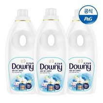 롯데하이마트 다우니 초고농축 섬유유연제 생화향기 오션코랄 1Lx3[D173*3]