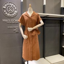 보니스팍스NC02벨티드브이넥원피스Y21OP830