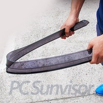 세원 카미리 안깨지는 PC(폴리카보네이트) 윈도우 선바이저 (쌍용자동차 적용), 코란도 투리스모(4P), 쌍용, 쌍용