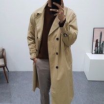 구스마켓 기본의 정석 남자 트렌치코트 (4color)