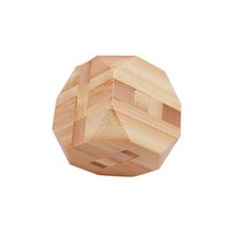 큐브 매직 볼 두뇌 티저 지능형 조립 나무 3D 퍼즐 게임, Fourteen barrels-065