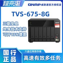 NAS 나스 신제품 qnap QNAP tvs-675-8g 비용 효율적인 8코어 6디스크