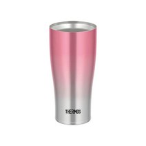 써모스 컵 보온 보냉 스텐컵 thermos 진공 단열 텀블러 420ml 핑크 페이드