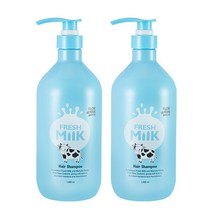 꽃을든남성 플로르드망프레시밀크헤어샴푸 1000ml 2개 저자극