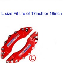 3D M 자동차 디스크 브레이크 캘리퍼 타이어 림 커버 Bmw X1 X3 F25 X5 F15 F20 F30 F10 F11 G01 X4 G02 F26 X2 Z4 X6 E53 X7 G, L