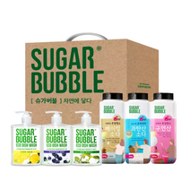 슈가버블 세제 6종 선물세트, 1세트