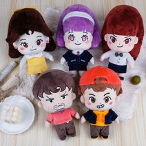 급식왕 25cm 캐릭터 봉제인형 5종 모음, 급식왕25(두더지)