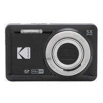 코닥 KODAK 컴팩트 디지털 카메라 FZ55BK 블랙 일본직구, 단일 옵션