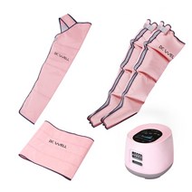 닥터웰 뉴에어라이너 공기압 발 다리 마사지기 DR-5800 (본체+다리+팔+허리) 풀세트, 뉴에어라이너 DR-5800+(핑크)팔커프+허리커프
