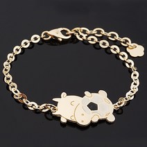 아가골드 14K 축구공소 미아방지팔찌 돌선물 아기백일선물 소띠 BB257, 단품