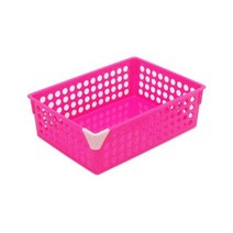 광신화학 광신 포인트바구니3호 플라스틱바구니 바스켓 사각바구니 다용도바구니 -, 1개