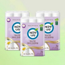 깨끗한나라 NEW 허브가든 데이지 프리미엄 (3팩 90롤), 단품