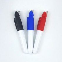 로렌지 삼색 3 미니펜 유성 골프 볼라이너 거북 라이너 트리플 라이너, 검정
