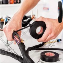 전선 보호 케이블 정리 테이핑 높은 접착력 패브릭 테이프 15m 2개, 32mm 2개