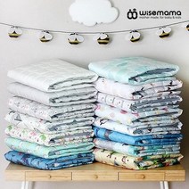 와이즈마마 풍기인견 논슬립 유아동 쿨매트, 아이보리